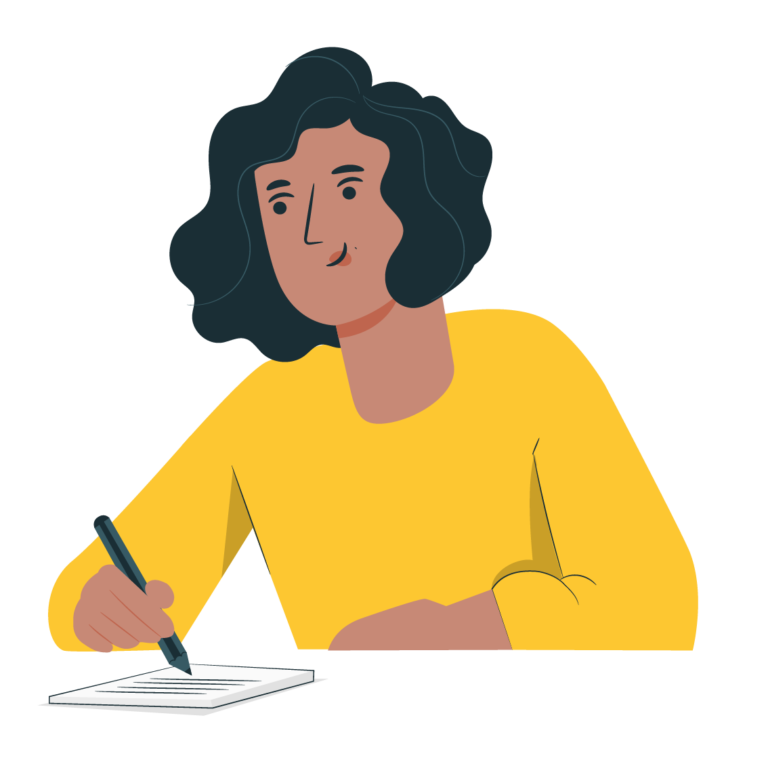 A girl is doing a model paper from a leading school in Sri Lanka